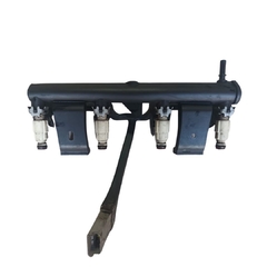 Flauta de injeção Peugeot 206 307 Citroen C3 C4 1.6 16v c/ bicos 9658533280