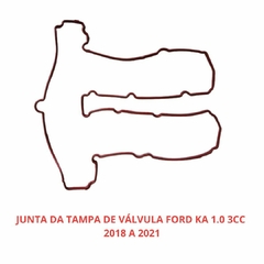 Junta da tampa de válvula Ford Ka 1.0 3cc moderna 2018 a 2021