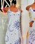 Vestido Fenda sol e lua branco