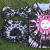 Cropped franzido tie dye preto na internet
