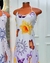 Vestido Fenda Florescer na internet