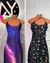 Vestido Fenda constelação preto - comprar online