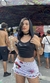 Cropped Capuz Preto