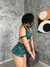 Conjunto: Cortininha + Hot Pant Verde na internet