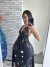 Vestido Longo Lenço beija-flor preto na internet