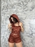 Conjunto: Capuz + Hot Pant Bronze - UseÍsy