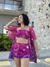 Conjunto com Kimono Beija-flor Rosa - comprar online