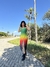 Vestido Fenda degrade reggae - loja online