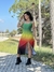 Vestido Fenda degrade reggae na internet