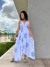 Vestido Longo sol lua branco