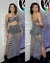 Cropped Franzido ondas preto e branco - comprar online