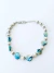 CHOKER PÉROLA COM AZUL