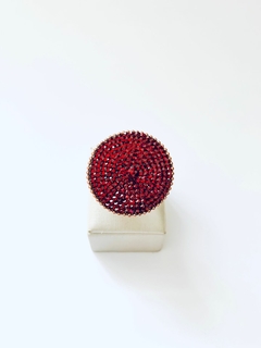 ANEL REDONDO 2 - VERMELHO