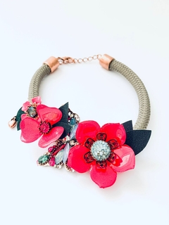 CHOKER FLOR PINK