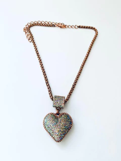 COLAR CORAÇÃO FURTA COR