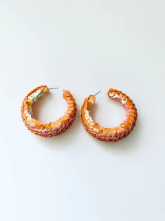 ARGOLA PAETE FURTA COR LARANJA 2