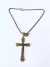 COLAR CRUCIFIXO OURO VELHO 3