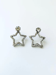 BRINCO ESTRELA PRATA