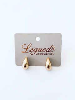 BRINCO GOTA DOURADA P