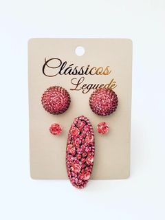 CONJUNTO ROSA CHICLETE