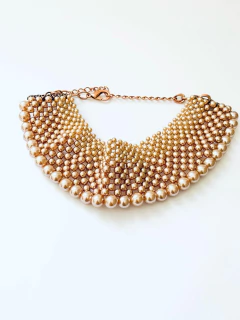 CHOKER PÉROLAS ROSE LILIAM 6