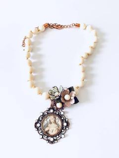 COLAR SAGRADO CORAÇÃO DE MARIA 3 - comprar online