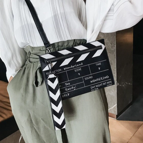 Bolsa Claquete de Cinema