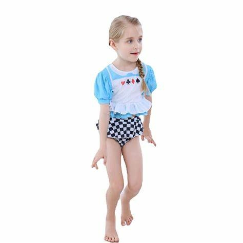 Conjunto Alice Infantil Coleção Praia Princesas