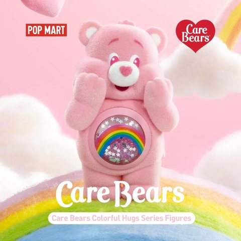POP MART Care Bears Caixa Surpresa Original - Colorful Hugs Series Figures
