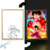 Quadro Luminária One Piece - 31,5 x 23cm LED 5v Usb - Quarto Geek Store - Loja de Presentes Criativos, Nerd, Geek e Cultura Pop
