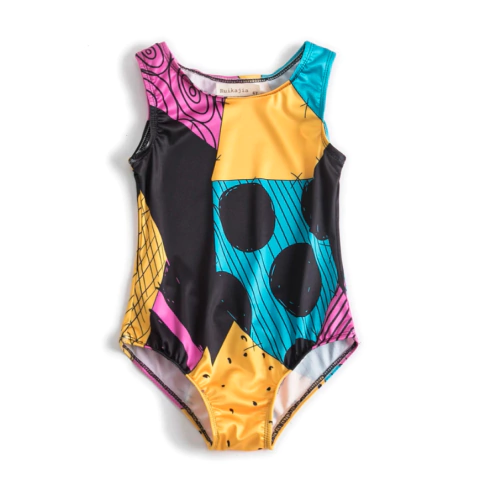 Maiô Sally Infantil Coleção Praia Princesas