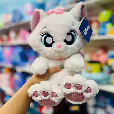 Pelúcia Gatinha Marie - Disney (30cm)