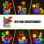 Luminária Tetris Montável LED