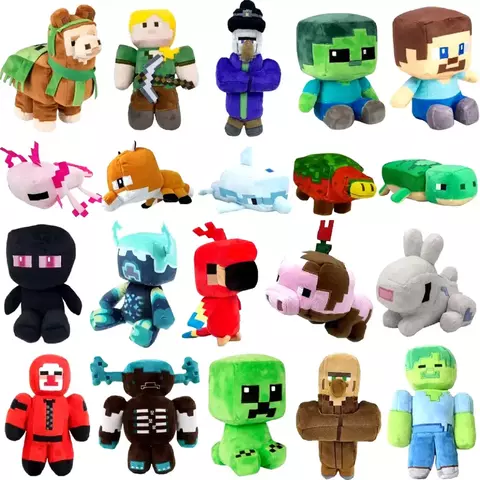Pelúcias Minecraft (vários modelos)