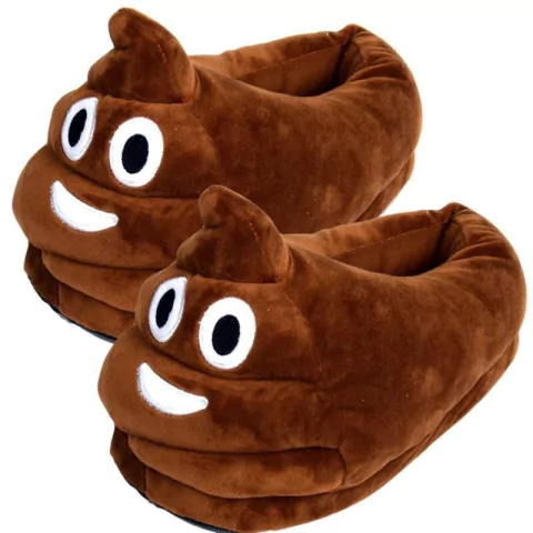 Pantufa Emoji Coco Tamanho Único Unissex