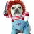 Roupa Cachorro Chucky (Porte Grande) - Quarto Geek Store - Loja de Presentes Criativos, Nerd, Geek e Cultura Pop