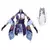 Cosplay Keqing Genshin Impact Fantasia Profissional Traje Luxo na internet