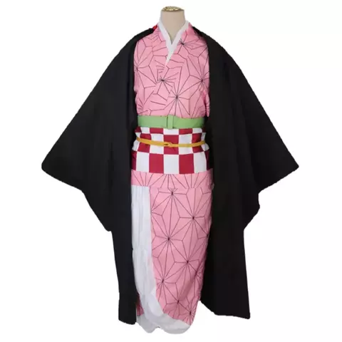 Fantasia Nezuko Kimetsu no Yaiba Cosplay