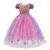 Vestido Fantasia Princesa Rapunzel Contos de Fadas Cosplay Traje Infantil