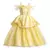 Fantasia Princesa Bela Vestido Contos de Fadas Cosplay Infantil