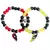 Par de Pulseiras Deadpool Wolverine Best Friends Coração Magnético - comprar online