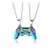 Par de Colares de Casal Joystick c/ imã na internet