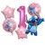 Conjunto de Balões Festa do Stitch com Número (3 cores) - loja online
