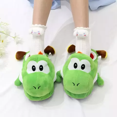 Pantufa Yoshi Pelúcia Unissex