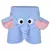 Short Pijama Elefante (2 cores)