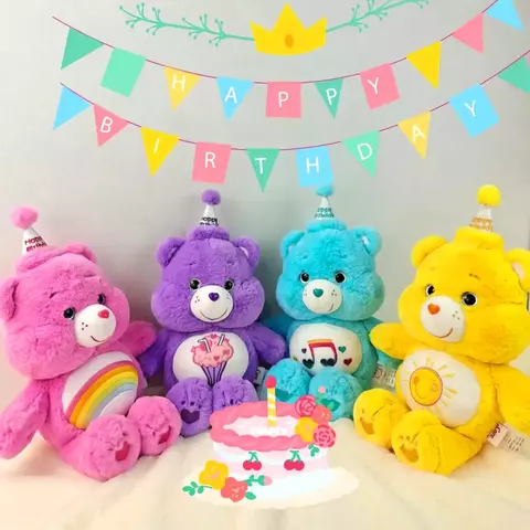 Pelúcia Happy Birthday - Ursinhos Carinhosos (Care Bears)