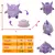 Pelúcia Ditto Pokemon Reversível (Vários Modelos) - loja online