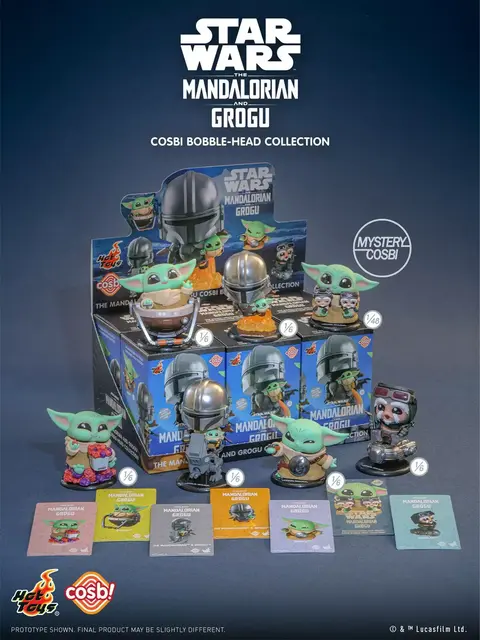 HOT TOYS The Mandalorian and Grogu Cosbi Bobble Head Collection | Caixa Surpresa Original - comprar online