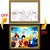 Imagem do Quadro Luminária One Piece - 31,5 x 23cm LED 5v Usb