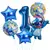 Imagem do Conjunto de Balões Festa do Stitch com Número (3 cores)